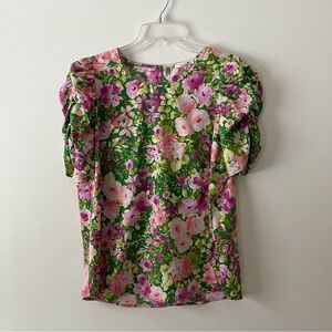 Pleione Floral Blouse L